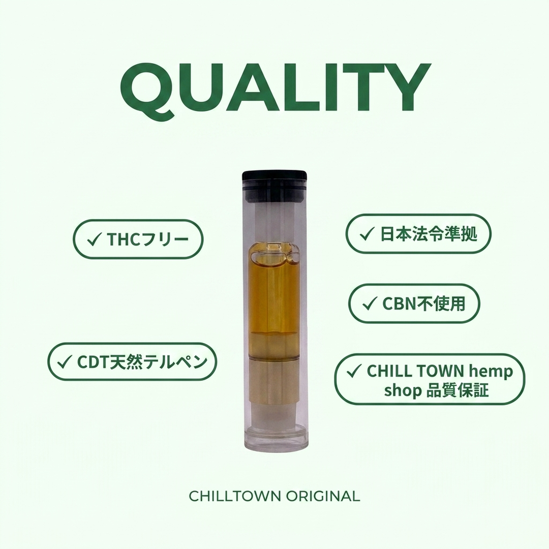 CHILLTOWN ORIGINAL 品質保証バッジ